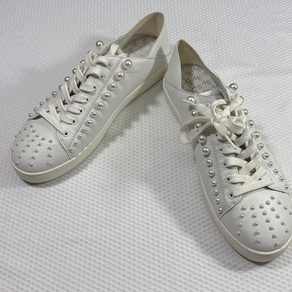 Stuart Weitzman Goldie Convertible Womens Leather Low-top sneakers Size 10